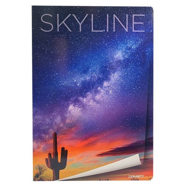 Blasetti Skyline vonalas füzet - 42 lapos A4 - sivatag