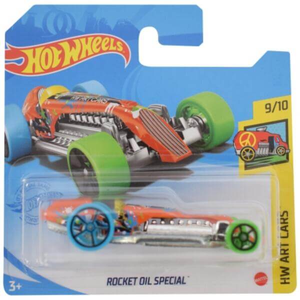 Rocket Oil Special kisautó 1/64 - narancssárga - Mattel